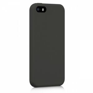 kwmobile Black Silicone Case for iPhone 5/5s/SE (1st Gen) - Nonbrand Phone Case