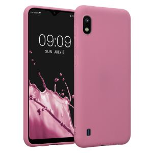 Kwmobile Samsung Galaxy A10 Lila Silicone Case - Shockproof Protection - Phone Case