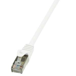 LogiLink Econline Cat.6 F/UTP patch cable, white, 5m - UTP Cable