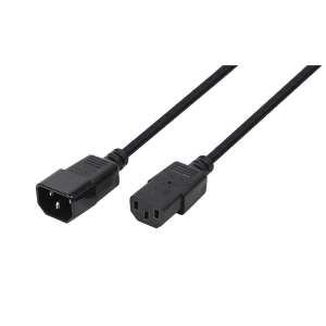 Logilink 3m IEC C14 to C13 Power Extension Cable - Power Cable