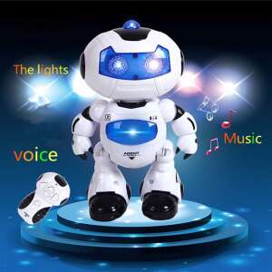 Távirányítós robot fény- és hanghatásokkal, Fehér 51230446 Interaktív gyerek játékok - 5 000,00 Ft - 10 000,00 Ft