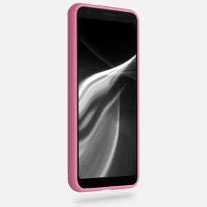 kwmobile Google Pixel 3a Pink Silicone Case - Phone Case