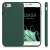 Tasche für Apple iPhone 8 / iPhone 7 / iPhone SE 2, Silikon, grün, 49979.169 68625128
