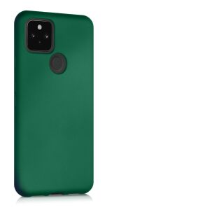 kwmobile Google Pixel 5 Silicone Case, Green, 53565.170