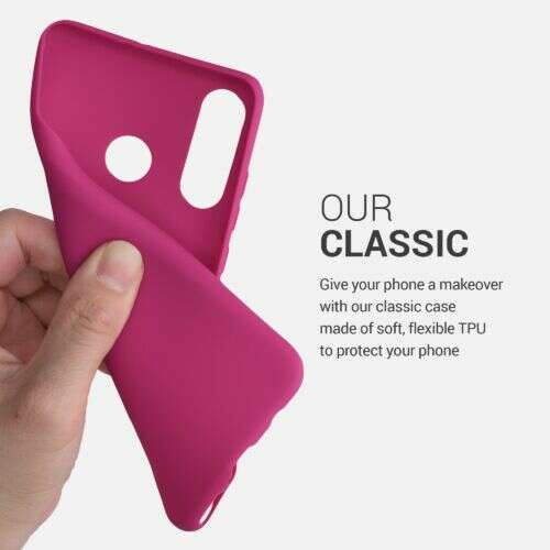 tok Huawei P30 Lite-hoz, szilikon, rózsaszín, 47499.213