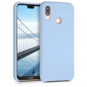 kwmobile Silicone Case for Huawei P20 Lite in Light Blue - Phone Case