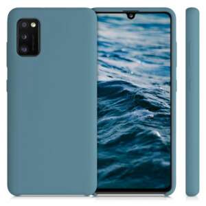 kwmobile Samsung Galaxy A41 Szilikon Tok - Kék