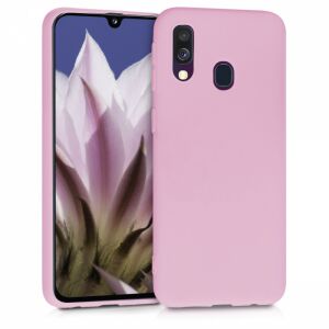 kwmobile pink silicone case for Samsung Galaxy A40 - Phone Case
