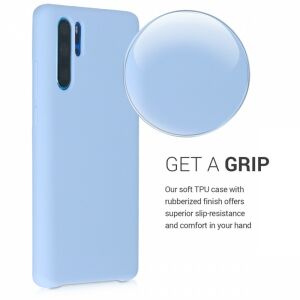 kwmobile Huawei P30 Pro светлосин силиконов калъф - Технически статии и електроника