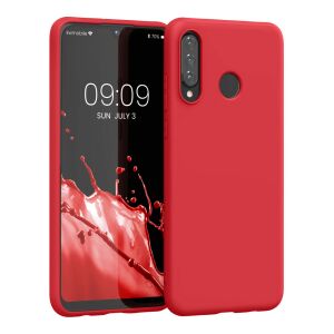 kwmobile Huawei P30 Lite Szilikon Tok - Piros