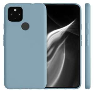 kwmobile Silicone Case for Google Pixel 4a 5G, Blue - Phone Case