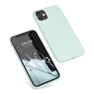kwmobile Apple iPhone 11 Silicone Case, Green, 49787.200