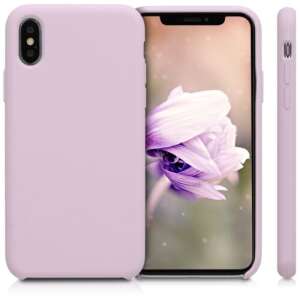 kwmobile silicone case for Apple iPhone X / iPhone XS in purple - Nonbrand Phone Case