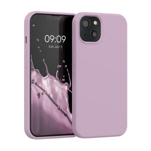 kwmobile iPhone 13 lilac silicone case full coverage protection - Kwmobile