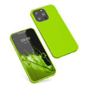 kwmobile iPhone 13 Pro green case on phone - Phone Case