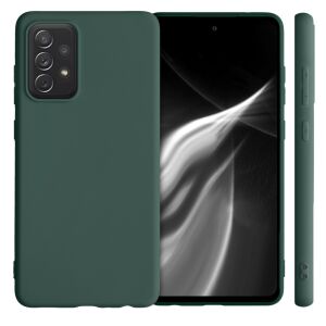 kwmobile Samsung Galaxy A72 green silicone case, phone protection - Phone Case