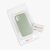 kwmobile green silicone case for iPhone 12 mini in packaging with cleaning cloth