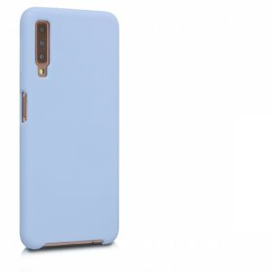 kwmobile Samsung Galaxy A7 (2018) Light Blue Silicone Case - Phone Case