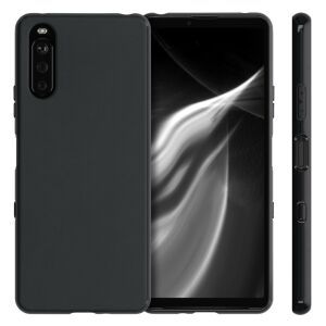 kwmobile Sony Xperia 10 III Black Case - Full Coverage Protective Phone Cover - Kwmobile