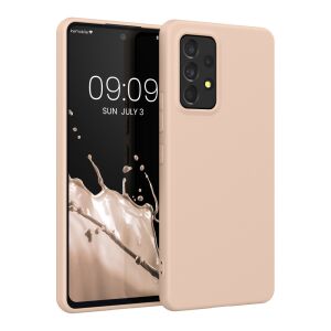 Kwmobile Samsung Galaxy A53 5G Cream Silicone Case - Full View - Phone Case