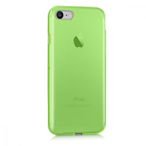 kwmobile iPhone 7/8/SE (2020) green silicone case back view - Nonbrand Phone Case
