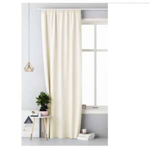 Lola Jemidi cream curtain, 140 x 250 cm, polyester, cream color - Curtain