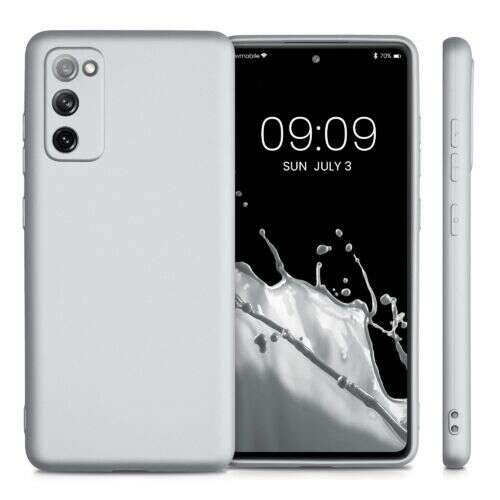 Husă de protecție argintie kwmobile Samsung Galaxy S20 FE