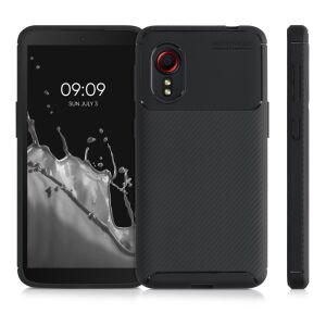 kwmobile czarne silikonowe etui do Samsung Galaxy Xcover 5 - Kontakty telefoniczne