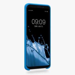kwmobile Niebieskie Silikonowe Etui do Samsung Galaxy S9 - Artykuły techniczne i elektronika