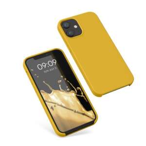 Apple iPhone 12 Mini yellow silicone case - Kwmobile