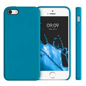 kwmobile silicone case for iPhone 5, iPhone 5s, iPhone SE (1st generation) in blue - Phone Case