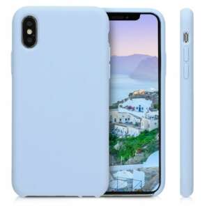 Etui silikonowe kwmobile do Apple iPhone X / iPhone XS - jasnoniebieskie - Nonbrand Kontakty telefoniczne