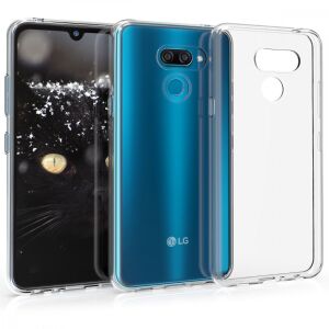 kwmobile LG K50 Clear Case Front and Back View - Nonbrand Phone Case