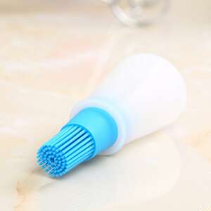Silicone oil dispenser brush, oil bottle with brush, oil dispenser with brush, oil brush dispenser, oil bottle with brush for baking, oil brush for baking, oil brush for cooking, oil dispenser for cooking, oil brush for grilling, oil bottle for grilling, oil dispenser for frying, oil brush for frying, oil bottle for frying, oil dispenser for baking, oil brush for baking, oil brush for cooking, oil dispenser for cooking, oil brush for grilling, oil bottle for grilling, oil dispenser for frying, oil brush for frying, oil bottle for frying - Kitchen tool