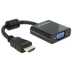 Адаптер Delock HDMI към VGA, черен - Delock
