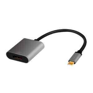 Logilink Adapter USB-C do DisplayPort, 4K, 0,15m - Konwerter USB