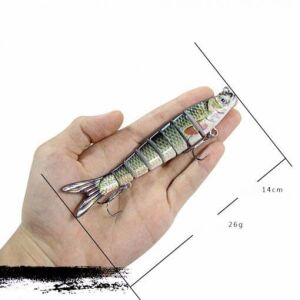 Floating lure, double hooked Wobbler 131412192 - Lure