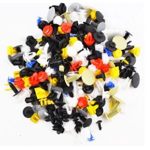 Autó Rögzítő Patentek - 200 db - Vegyes Szett 131506892 - Jármű karosszéria rögzítő