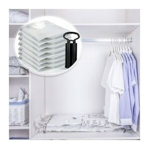 Praktikus Vacuum Bags 50x70cm in closet for clothes and bedding storage - Vacuum bag