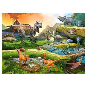 Castorland Puzzle Świat Dinozaurów 100 elementów Gotowy Obraz - Castorland Puzzle