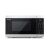 Sharp YC-MG02ES 20L Silver Microwave Oven Front View
