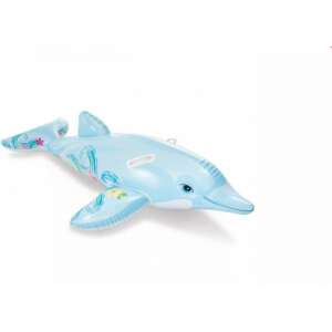 Intex Felfújható delfin kapaszkodókkal 67350087 Ráülős strandjáték