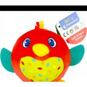 Clementoni - Animal Soft Baby Ball Bird 51351694 - Plush Toy