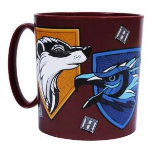 Cană din plastic Harry Potter cu stema casei Hufflepuff și Ravenclaw - Nonbrand Cani