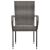 4 db Szürke Polyrattan Kertiszék – Rakásolható 183667567