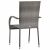 4 db Szürke Polyrattan Kertiszék – Rakásolható 183667567