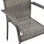 4 db Szürke Polyrattan Kertiszék – Rakásolható 183667567