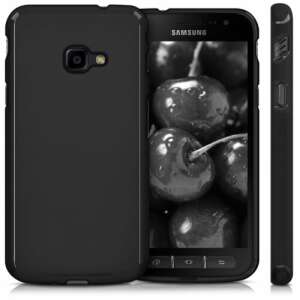 Black silicone case for Samsung Galaxy Xcover 4 - Kwmobile