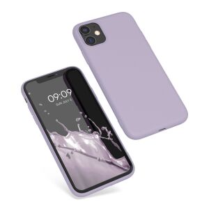 Kwmobile iPhone 11 Purple Silicone Case - Full Protection - Nonbrand Phone Case