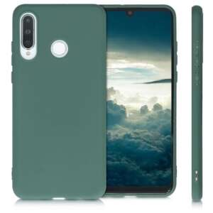 Huawei P30 Lite green silicone case, phone cover - Phone Case